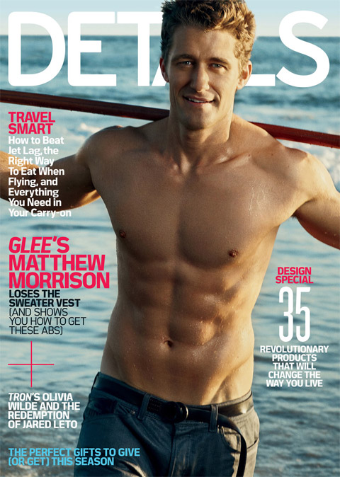 Matthew Morrison Shirtless on Details. via HOT MEN | SEXY MEN | Pictures of 