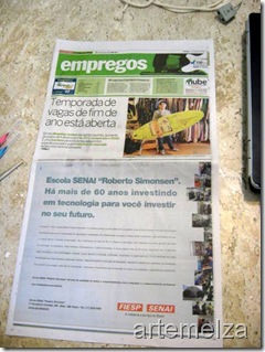 artemelza - recorte de jornal artemelza - recorte de jornal