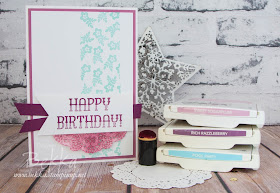 Birthday Card using Window Shop from Stampin' Up! UK - available to purchase here from 4 January 2017