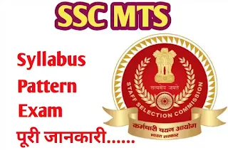 SSC MTS Syllabus 2021 in Hindi