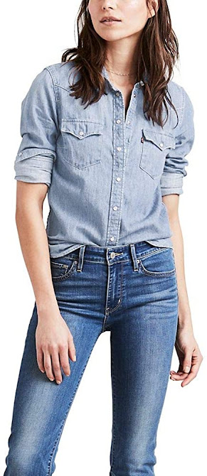 Denim Shirts For Girl