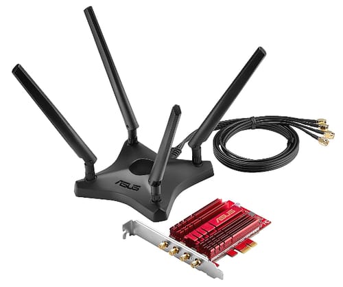 ASUS PCE-AC88 Dual-Band 4x4 AC3100 WiFi PCIe adapter