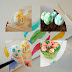 Easter eggs decorated with watercolor - 20 original DIY ideas