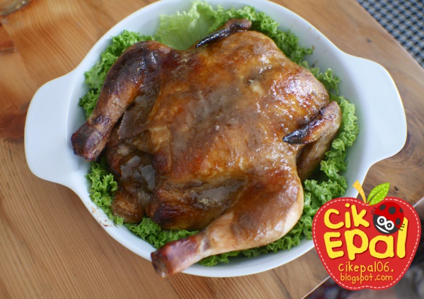 Cik Epal: Resepi Ayam Panggang ala Kenny Rogers dan Sos 