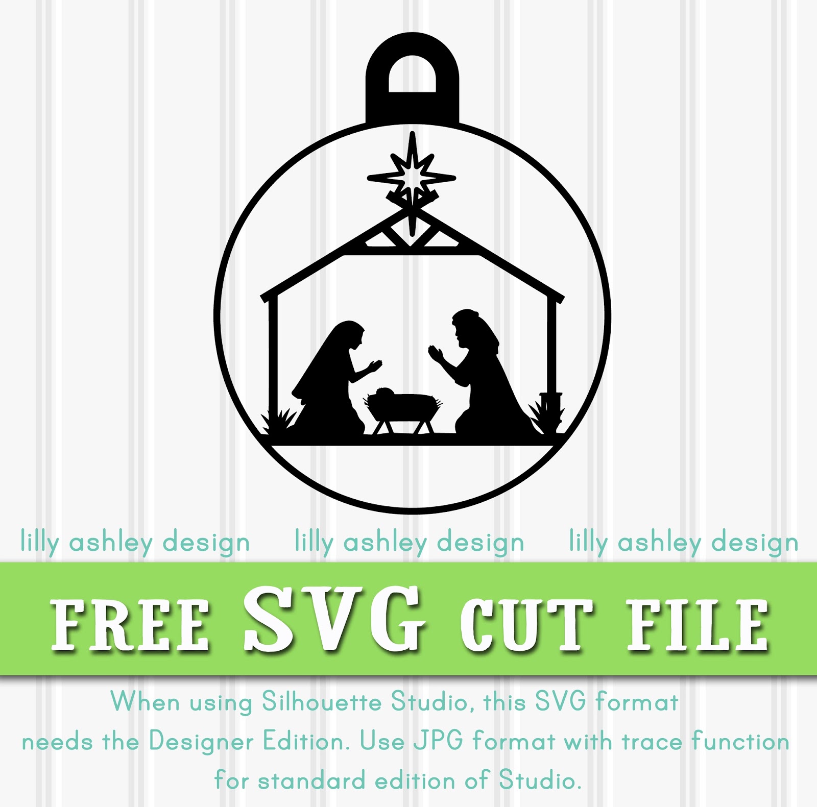 Download Make it Create by LillyAshley...Freebie Downloads: Free Nativity SVG