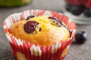 Muffin ai frutti rossi