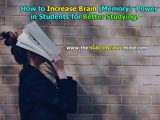 how to increase brain power for study