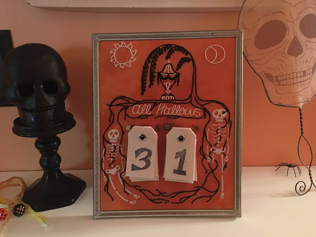 Shivers of Delight Blog: Halloween Art, Two Mushrooms, Wendy Addison