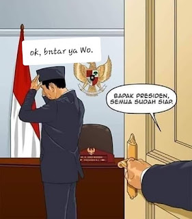 detik pelantikan presiden republik indonesia