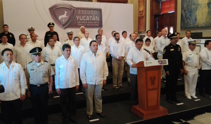 Estados/ Presenta gobierno de Yucatán nueva estrategia de seguridad