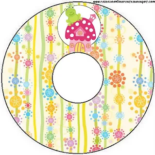 Fairy Garden Free Printable CD Labels.