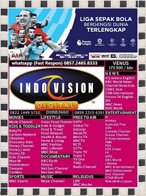 pasang indovision solo