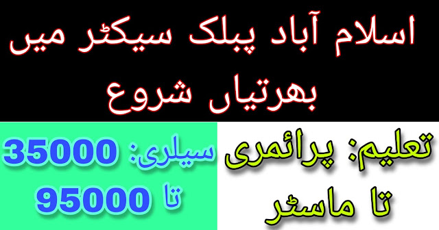 An Islamabad based public sector organizations