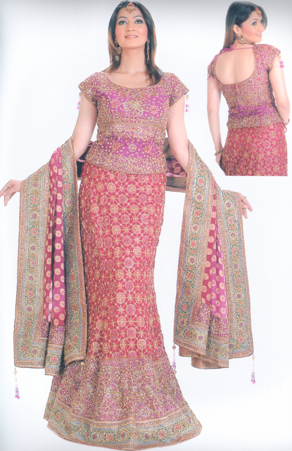 Indian & Pakistani Bridal Lehenga Designs