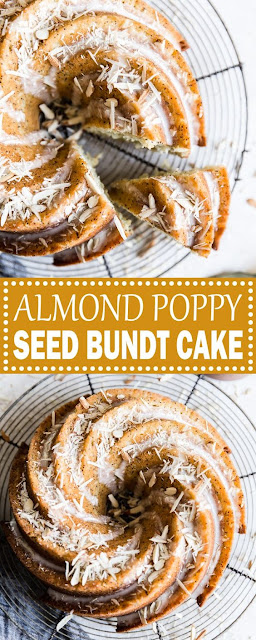 Almond Poppy Seed Bundt Cake