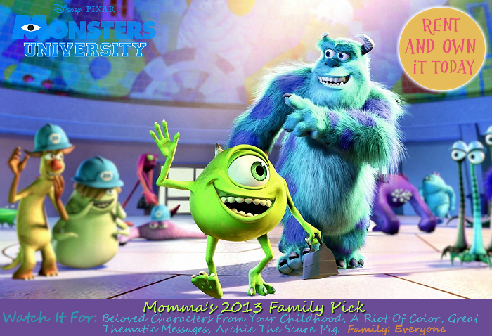 Monster's University Must See 2013