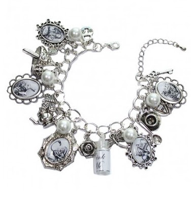 Alice and friends charm bracelet