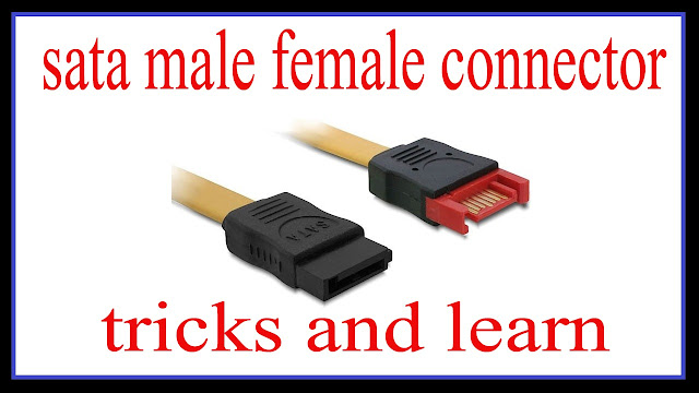 sata male female connector