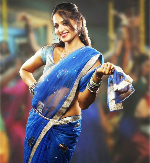 anushka-shetty-in-blue-sari-high-quality-photo