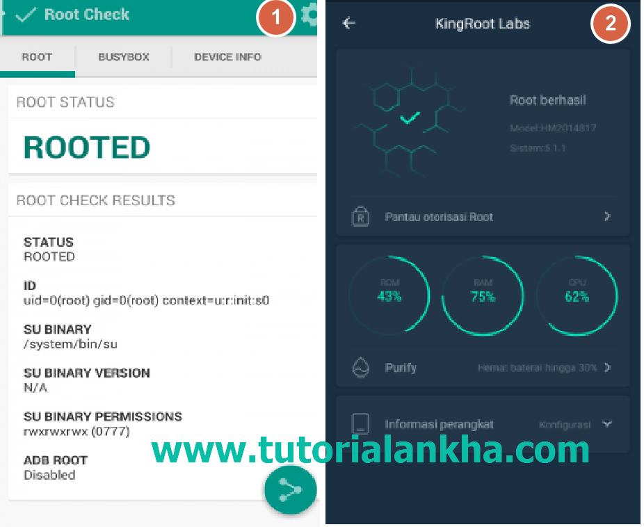 Cara Mudah Root Android dengan KingRoot 100% Work