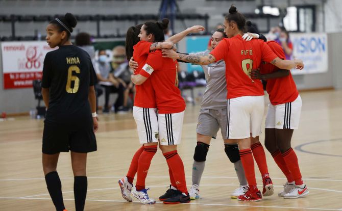 Benfica Campeão Nacional 2020/21 em Futsal Feminino