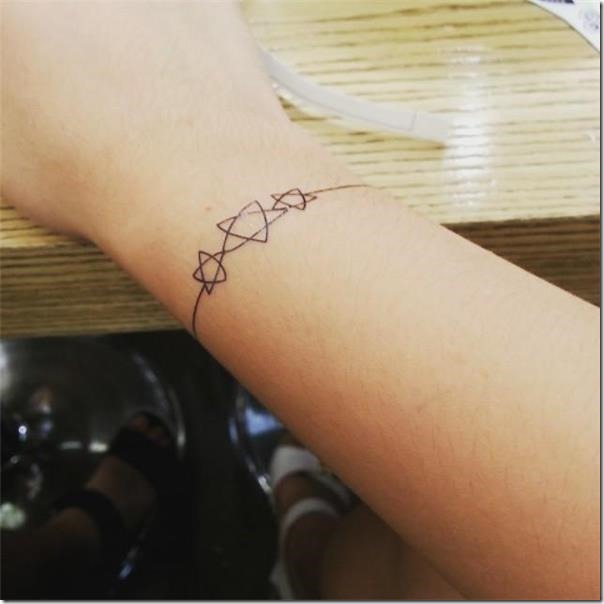 hermosa-pulsera-en-forma-de-estrella