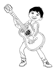 Free Coco coloring page