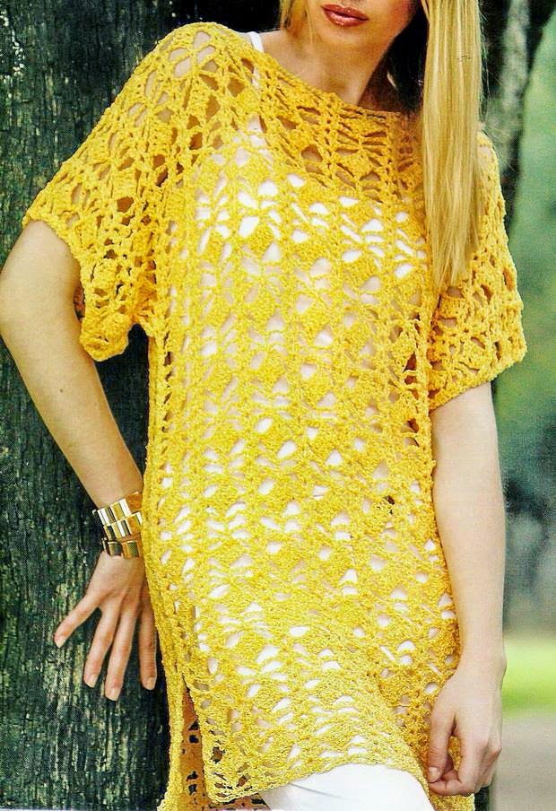 crochet Tunic or T- Shirt