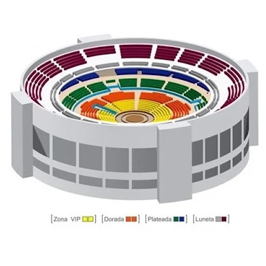 Mapa de Boletos para Concierto CNCO