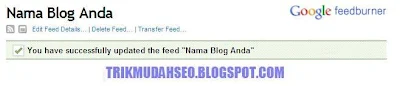 CARA MUDAH MENDAFTAR FEEDBURNER UNTUK RSS FEED CARA MUDAH MENDAFTAR FEEDBURNER UNTUK RSS FEED