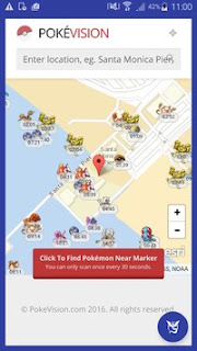 Download PokeVision v1.0 Apk Terbaru Gratis