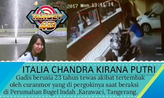 Pelaku curanmor menewaskan Italia Chandra Kirana Putri