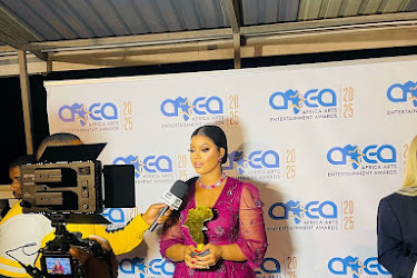 AGGY BABY ASHINDA TUZO MBILI ZA AFRICA ARTS ENTERTAINMENT AWARDS