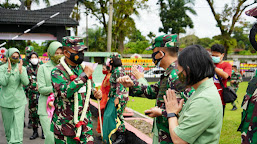 Pangdam l/Bukit Barisan Mayjen TNI Hassanudin, S.I.P., M.M, Kunjungan Kerja ke Korem 022/Pantai Timu