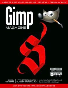 Gimp Magazine 9 - February 2015 | ISSN 1929-6894 | TRUE PDF | Trimestrale | Computer Graphics
Gimp Magazine features the amazing works created from an enormous community from all over the world. Photography, digital arts, galleries, step by step tutorials, master classes, help desk questions, product reviews, so much more are showcased and explored in this publication. Everyone is encouraged to submit their works for the magazine.