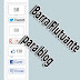 Widget de Barra flutuante para compartilhar nas redes sociais 