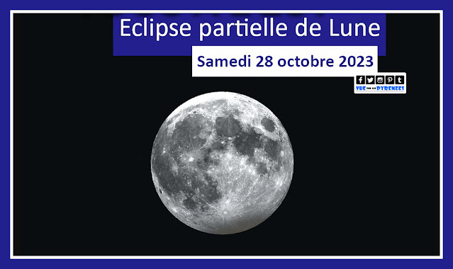 Eclipse partielle de Lune 2023