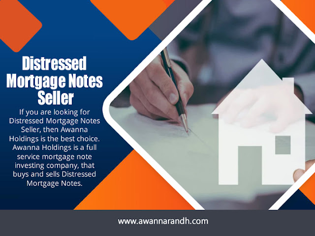 Distressed Mortgage Notes Seller