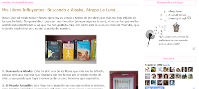 http://suenosdepapelynubesdetinta.blogspot.com.es/2015/04/mis-libros-influyentes-buscando-alaska.html