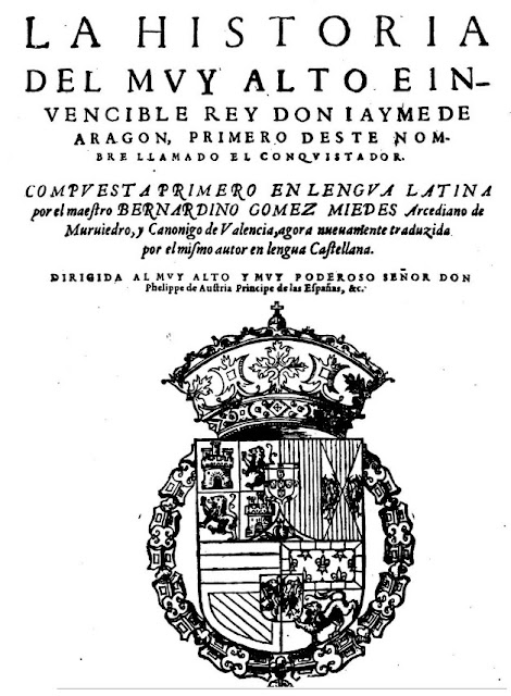 Rey Don Jaime I de Aragón, Bernardino Gómez Miedes
