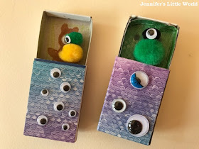 Matchbox pet monsters craft