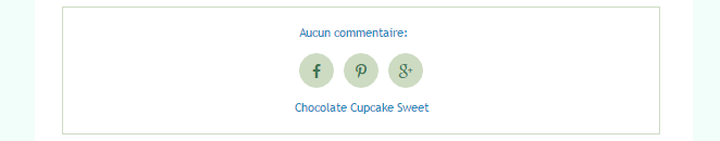 Créer des boutons de partage en HTML et CSS pour Blogger