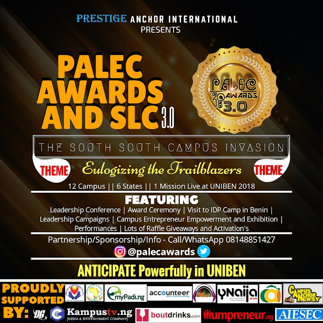 fuo nominees for palec awards