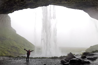 Cascada Seljalandsfoss, Islandia, Iceland.