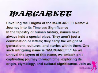 meaning of the name MARGARETT