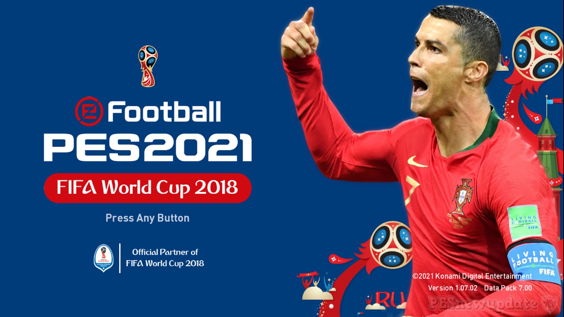 PES 2021 Menu Pack 2022/2023 Vol. 1 by PESNewupdate ~