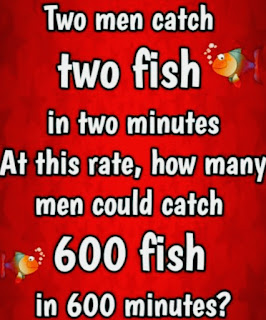 2 आदमी, 2 मछली, 2 मिनट पहेली, (2 Men, 2 Fish, 2 Minutes Puzzle)