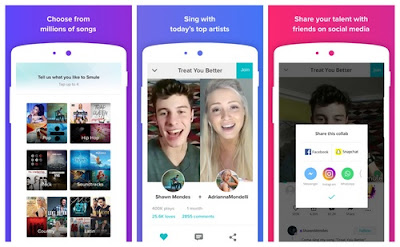 Aplikasi karaoke Smule