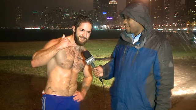 Shirtless Jogger Flooded With Date Requests After TV Interview