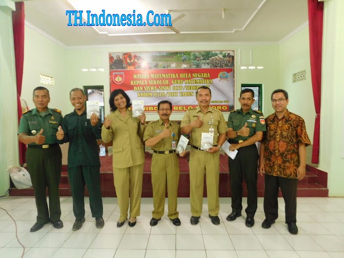 Wisata Matematika Bela Negara Dengan TNI AD di Makodim 0718 Pati Bersama Diknas Kab. Pati 